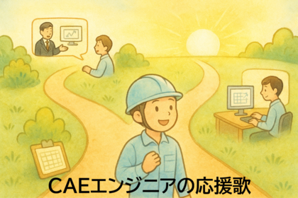 CAEエンジニアの応援歌 vol.16「CAEツール導入の苦労」 CAEエンジニアの応援歌 vol.16「CAEツール導入の苦労」