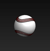 画像：野球ボールのモデル