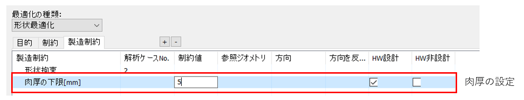 画像：肉厚の制限