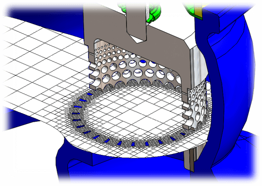 SOLIDWORKS Flow Simulation　設計モデルを忠実に再現するメッシュ